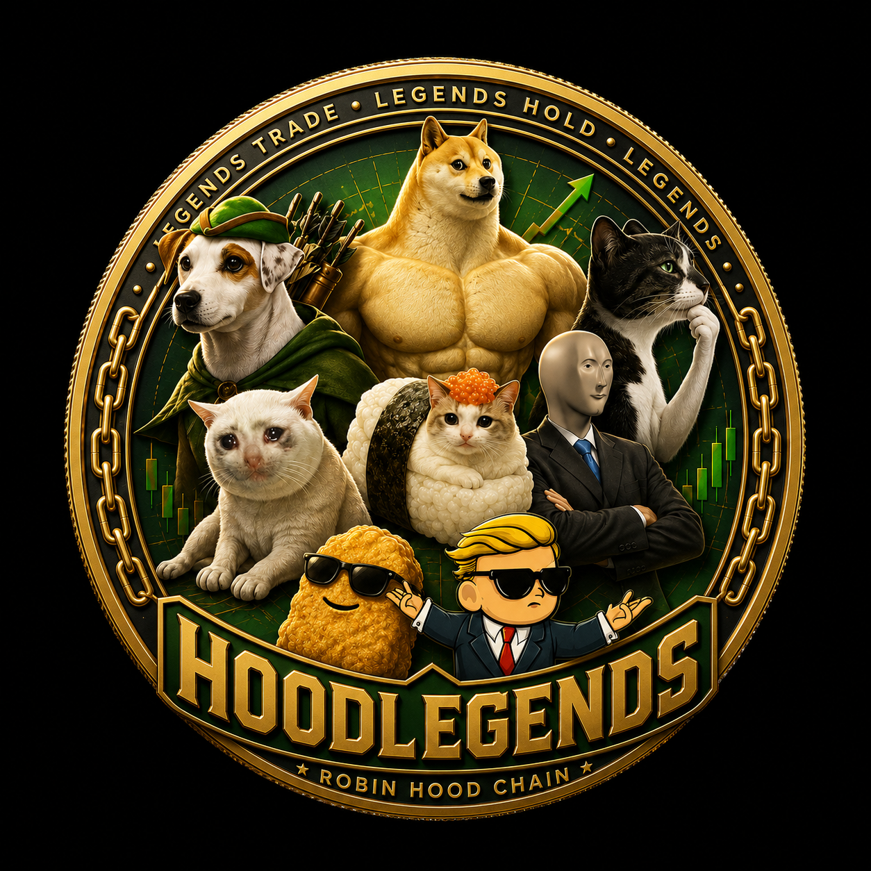HoodLegends coin